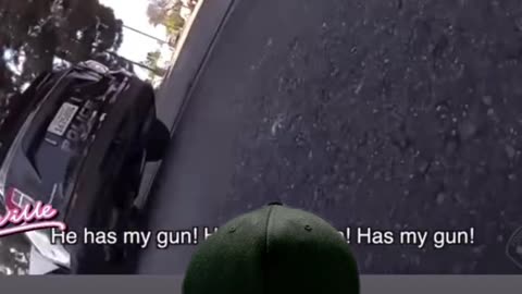 Cop fights over gun: Pressure impacts action