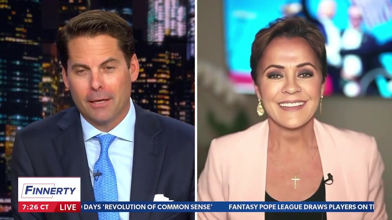 Kari Joins "Finnerty" to discuss Trump's First 100 Days In Office!