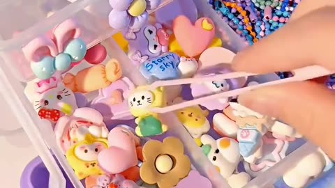 DIY Guca Acrylic Keychain Set With Cream Stickers Decor