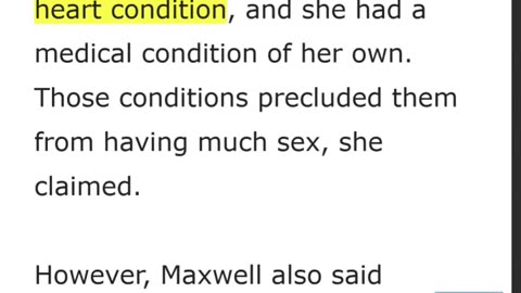 Jeffrey Epstein Had Erectile Dysfunction, Ghislaine Maxwell Says
