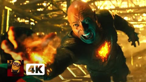 Black Adam (2022) 4K - Black Adam Stops a Bullet _ Movieclips