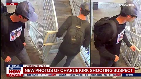 'Person of interest' in new photographs from Charlie Kirk's session | FOX LiveNOW
