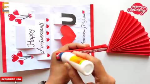 Breaking: DIY Anniversary pop up card 2024 / Anniversary greeting card for mom a