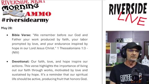 Riverside Morning Ammo Daily Devotional 5.28.25