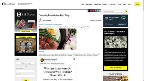 The War On Protein Explained - Media Claims Extremism vs European Nationalism