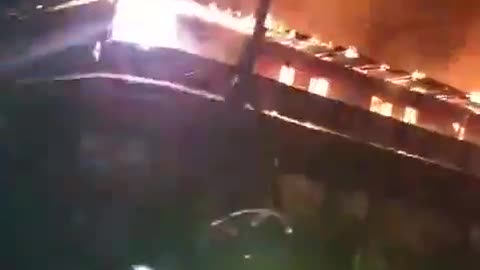 Raging Fire Erupted Near Nairobi