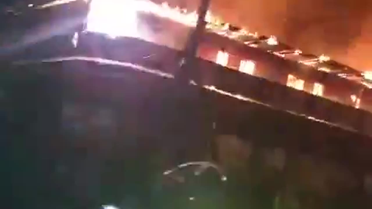 Raging Fire Erupted Near Nairobi