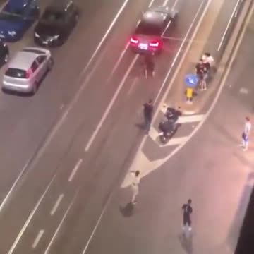 Migrant Chaos in Milan Italy