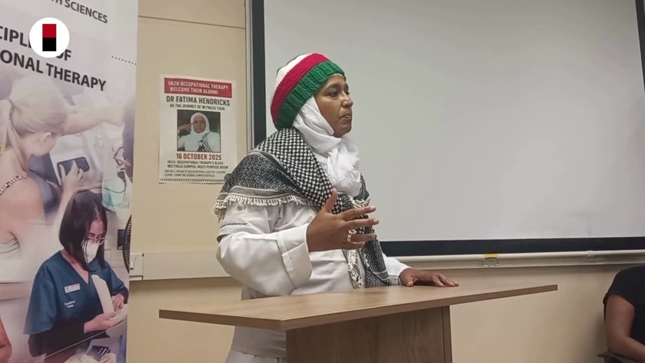 Dr Fatima Hendricks recounts her harrowing experience in an Israeli prison
