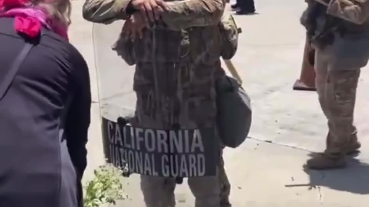 Californians Showing Respect to their Warriors