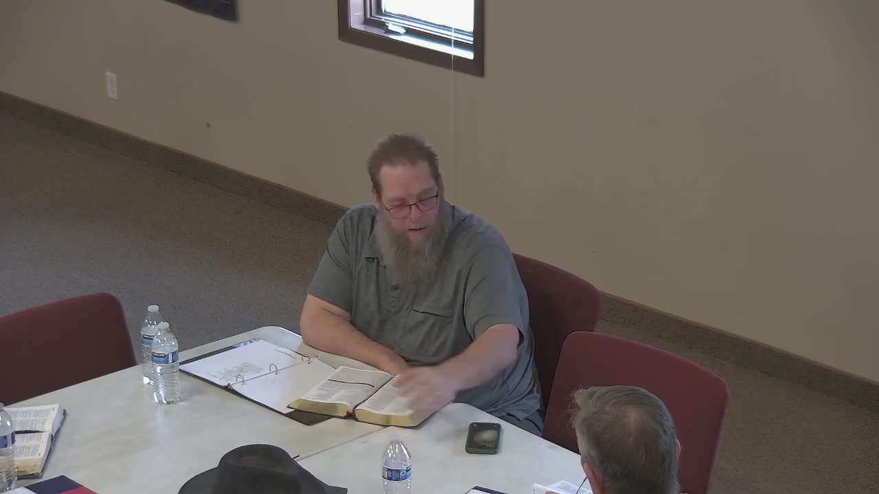 Wednesday Evening Bible Study 4/30/2025