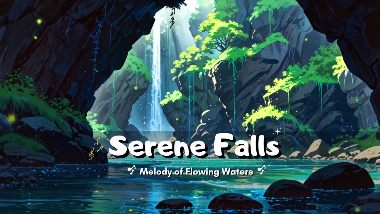 🌊 Serene Falls | Peaceful & Emotional Instrumental Music for Deep Relaxation