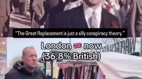 ”The Great Replacement is just a conspiracy theory