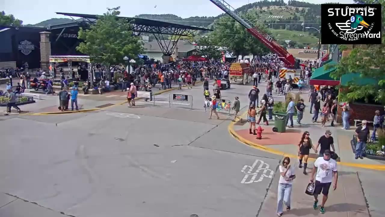 AUGUST 1 2025 DAY 1 OF STURGIS MOTORCYCLE RALLY PART 1