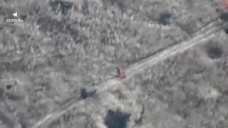 💥🔥 Destruction of Russian equipment in the Donetsk region by "Phoenix" unit.