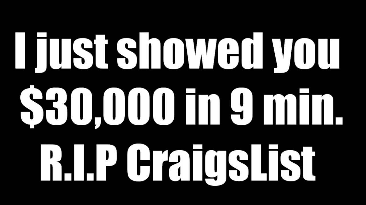 R.I.P CRAIGSLIST MOVIE "A PIMP's STORY"