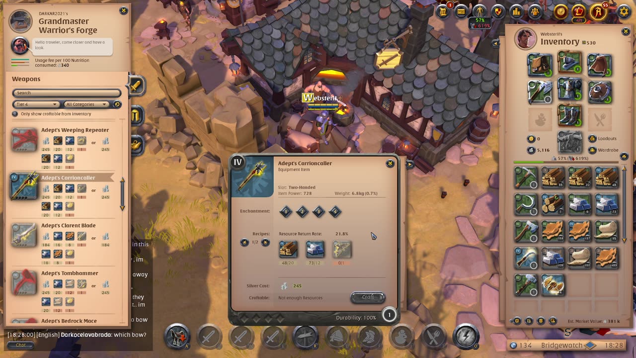 Trying Albion Online #4