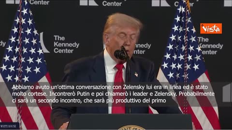 NOTIZIE DAL MONDO Trump:'Buone probabilità di un secondo incontro con Putin e Zelensky' che sarà più produttivo del primo, perché il primo servirà a capire a che punto siamo e cosa stiamo facendo”. Così il Presidente degli Stati Uniti