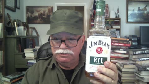Jim Beam Rye White Label 80 proof Texas Rye Whiskey Studies National Rye Tournament#5