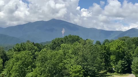 NW NC at The Treehouse 🌳 7/27/25 2pm 82°F The Celo Slide #helene #yanceystrong #rayallen1776