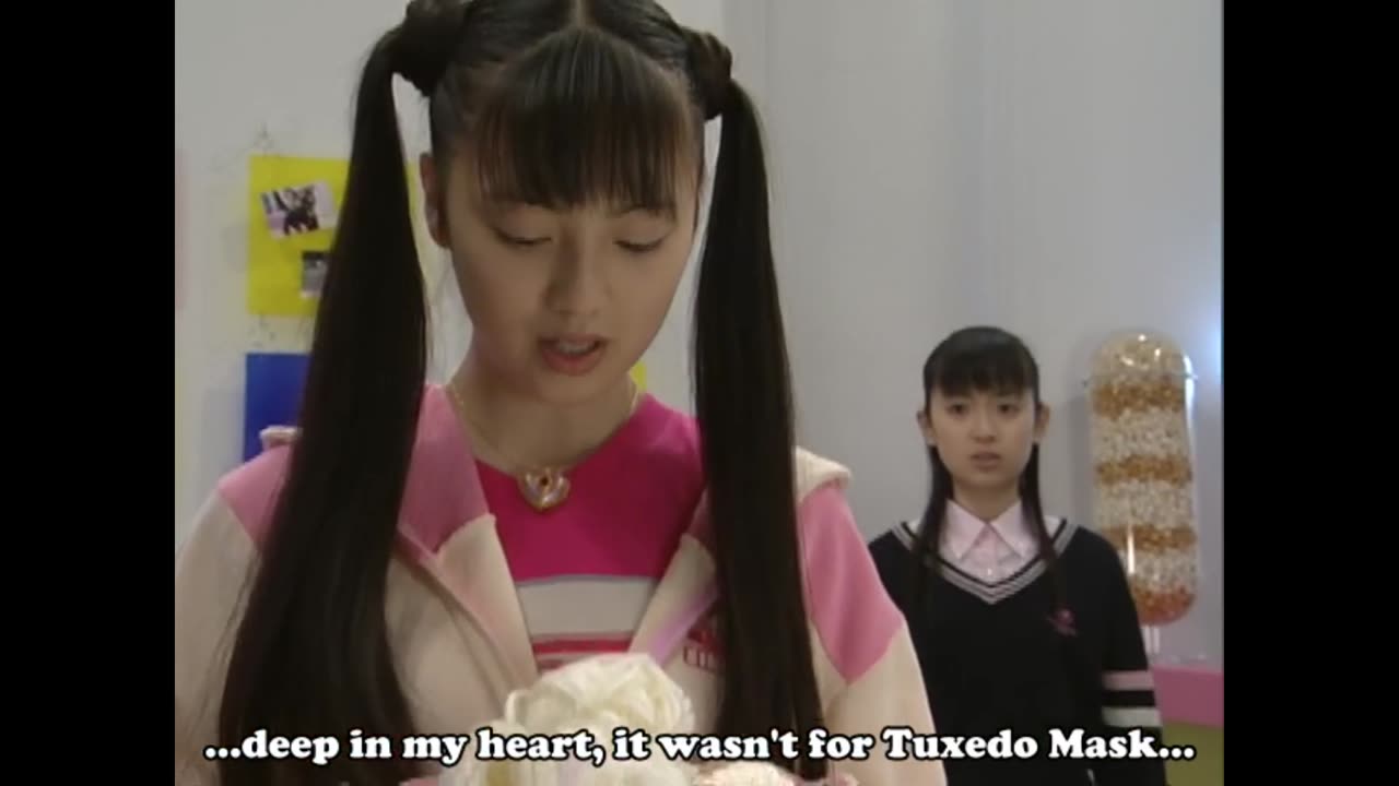 Usagi & Mamoru sailor moon live action act 18 Motoko want gets information on Mamoru for Usagi