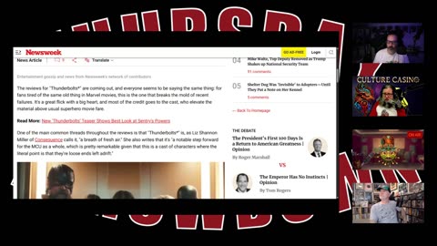 The Thunderbolts* Is.... | Thursday Night Throwdown 05-01-2025