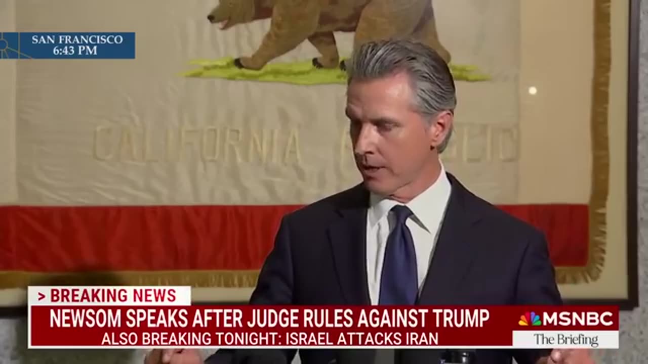 Newsom reacts to federal court's ruling against Trump's National Guard use in L.A. Full Speech