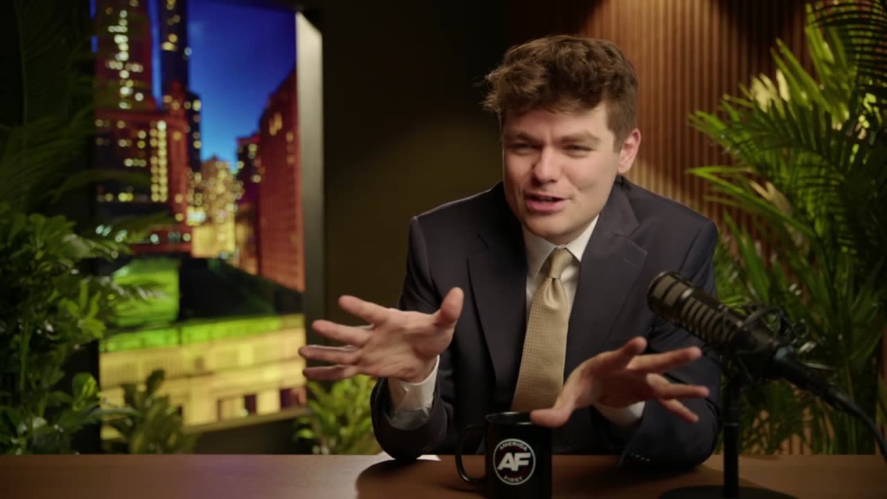 Nick Fuentes discusses the death of Pope Francis