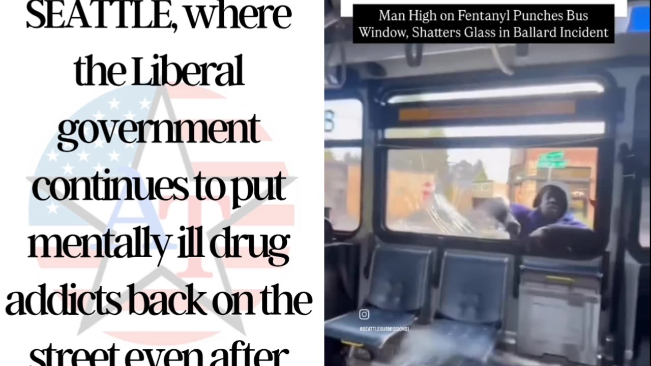 Welcome to SEATTLE, where the Liberal government has destroyed the city!