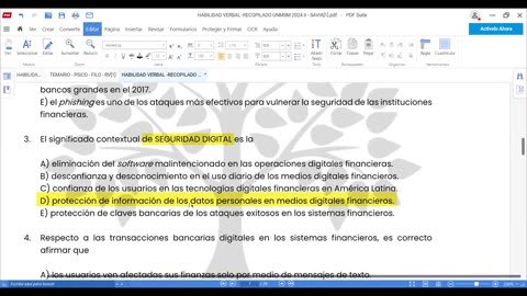 SAVIA REGULAR 2025 | Introductorio | RV