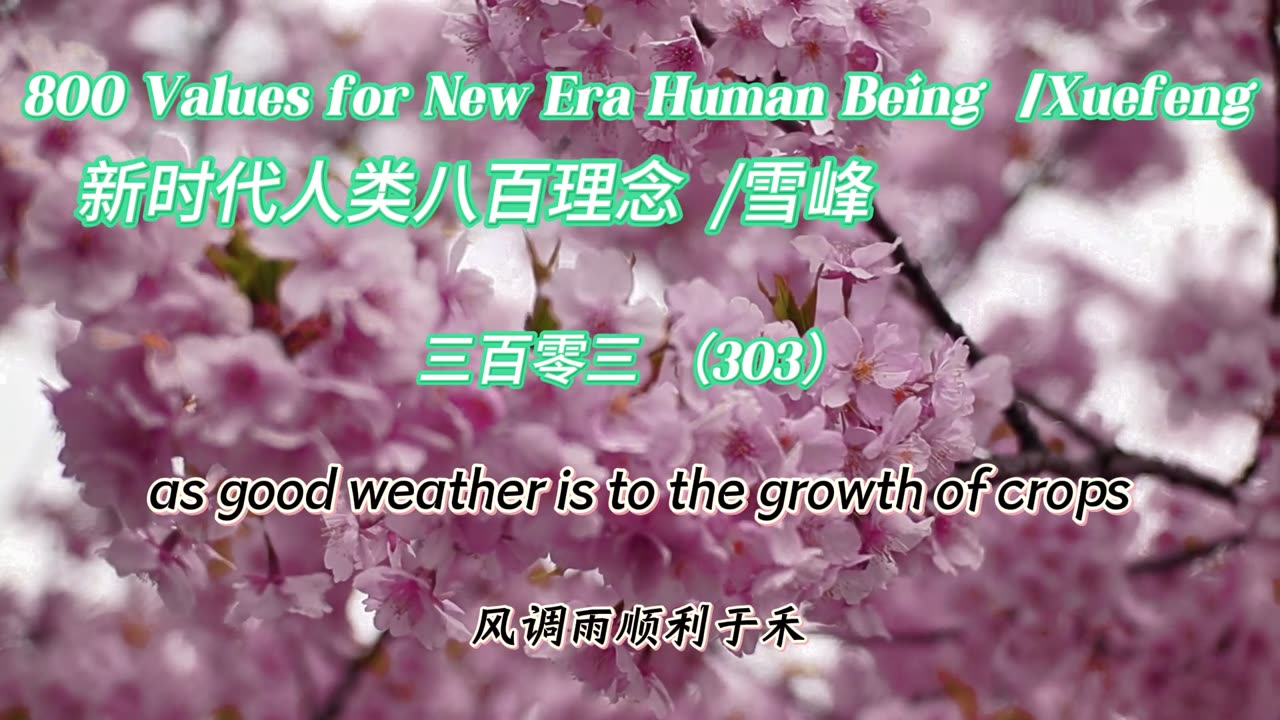 800 Values for New Era Human Being(303)