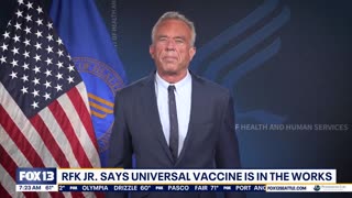Robert F. Kennedy Jr. – “Universal Vaccine” – “We Believe it is going to be Effective”