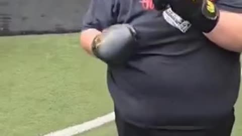 The Earthquake Lasted 3 rounds! That's Some Good Stamina For These Big boys#wbc #ufc #wba #boxing