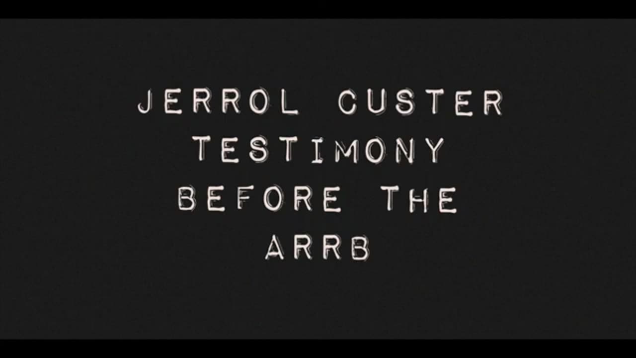 Custer ARRB 1997 #2 - On The Caskets