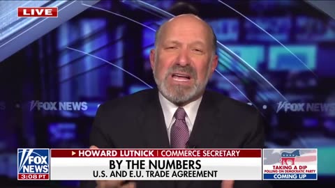 ⚡More Trump victories teased as Sec Howard Lutnick touts 'huge' EU deal