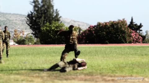 Combatives Demonstration by the Hellenic Military Academy