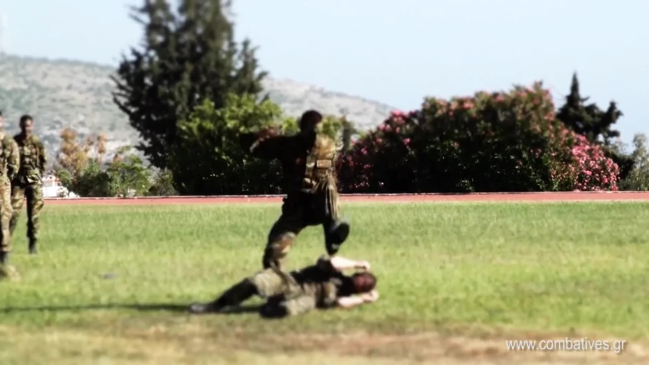 Combatives Demonstration by the Hellenic Military Academy