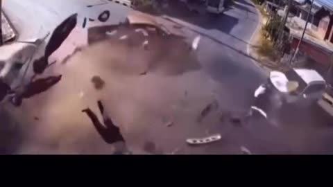 🚨 Horrific Road Accident Caught on CCTV 😱 | Chaos on the Streets