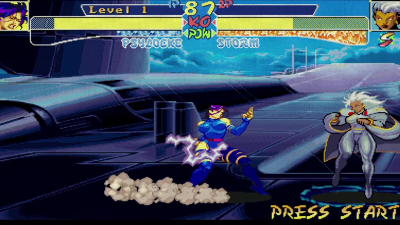 Psylocke vs Storm