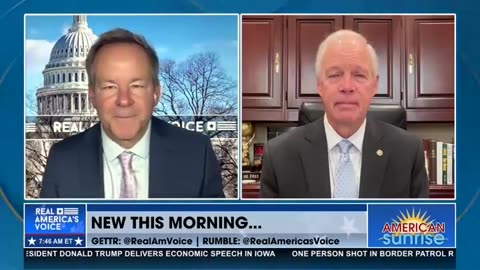 Senator Ron Johnson on American Sunrise 1.28.26
