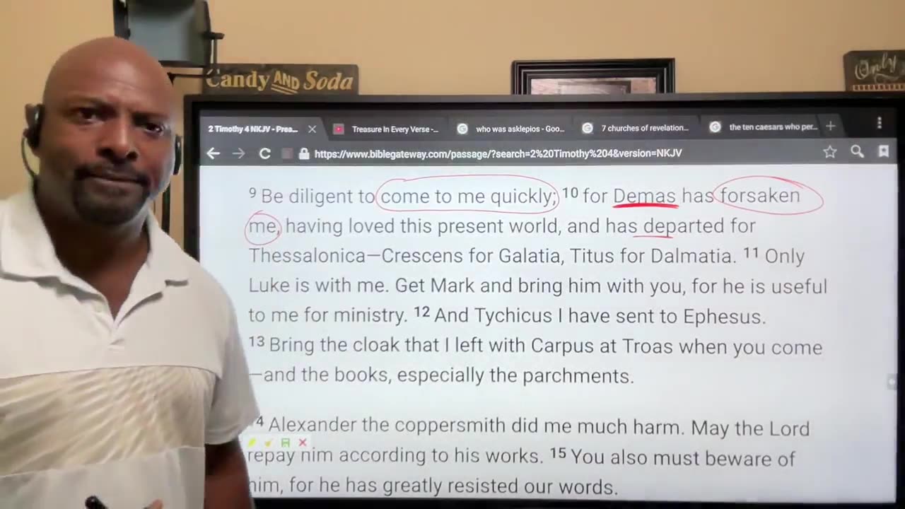 Episode 1313: Demas was an apostate working with Paul Is that possible today? Part 2