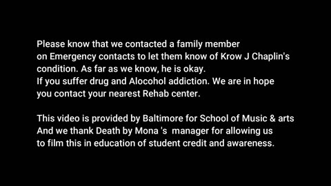 Krow J Chaplin's last interview before Death.