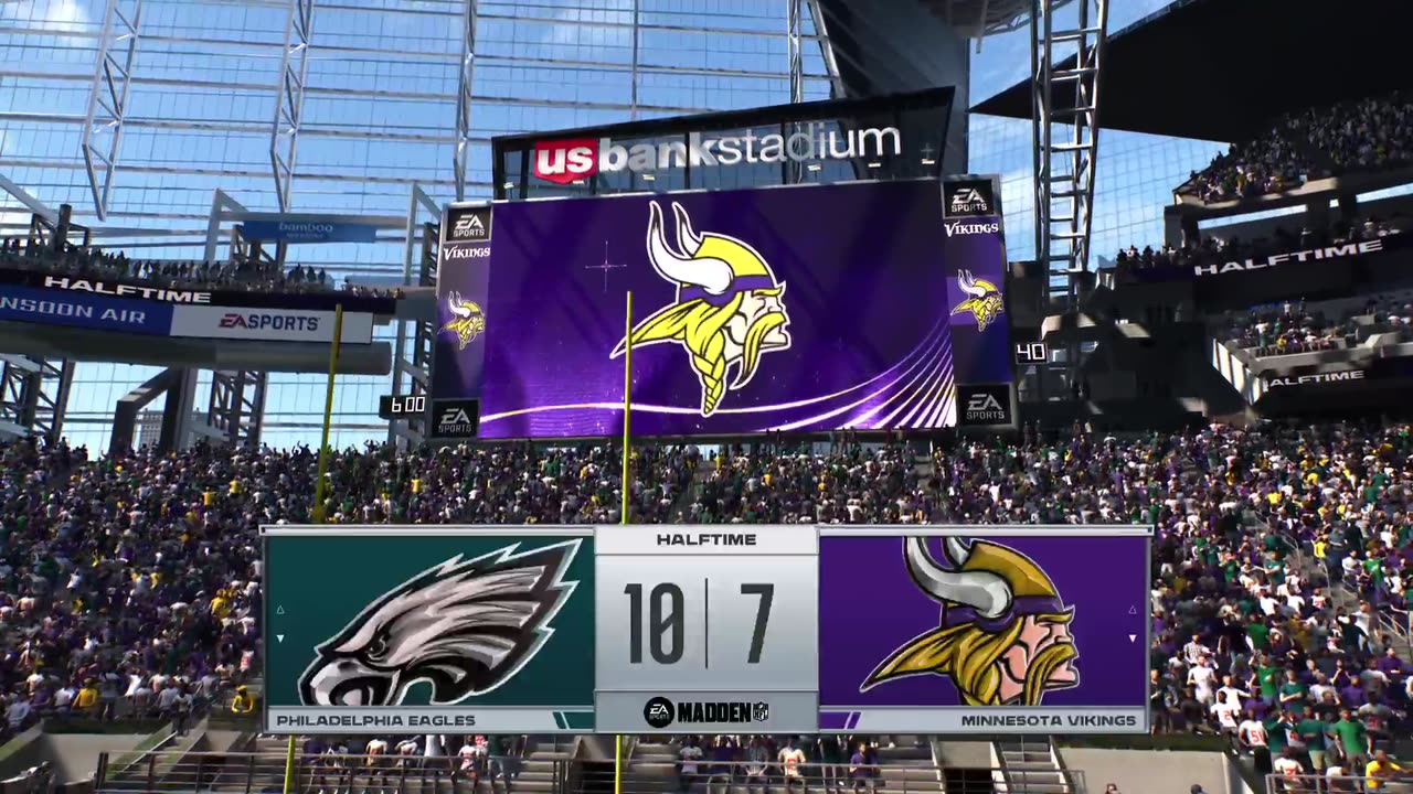 Madden 26 Week 6 Eagles @ Minnesota