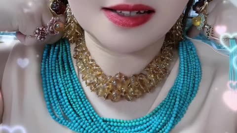 20250713-8 Natural Turquoise Bead String: Locking the Millennium - Old Ocean's Dreams