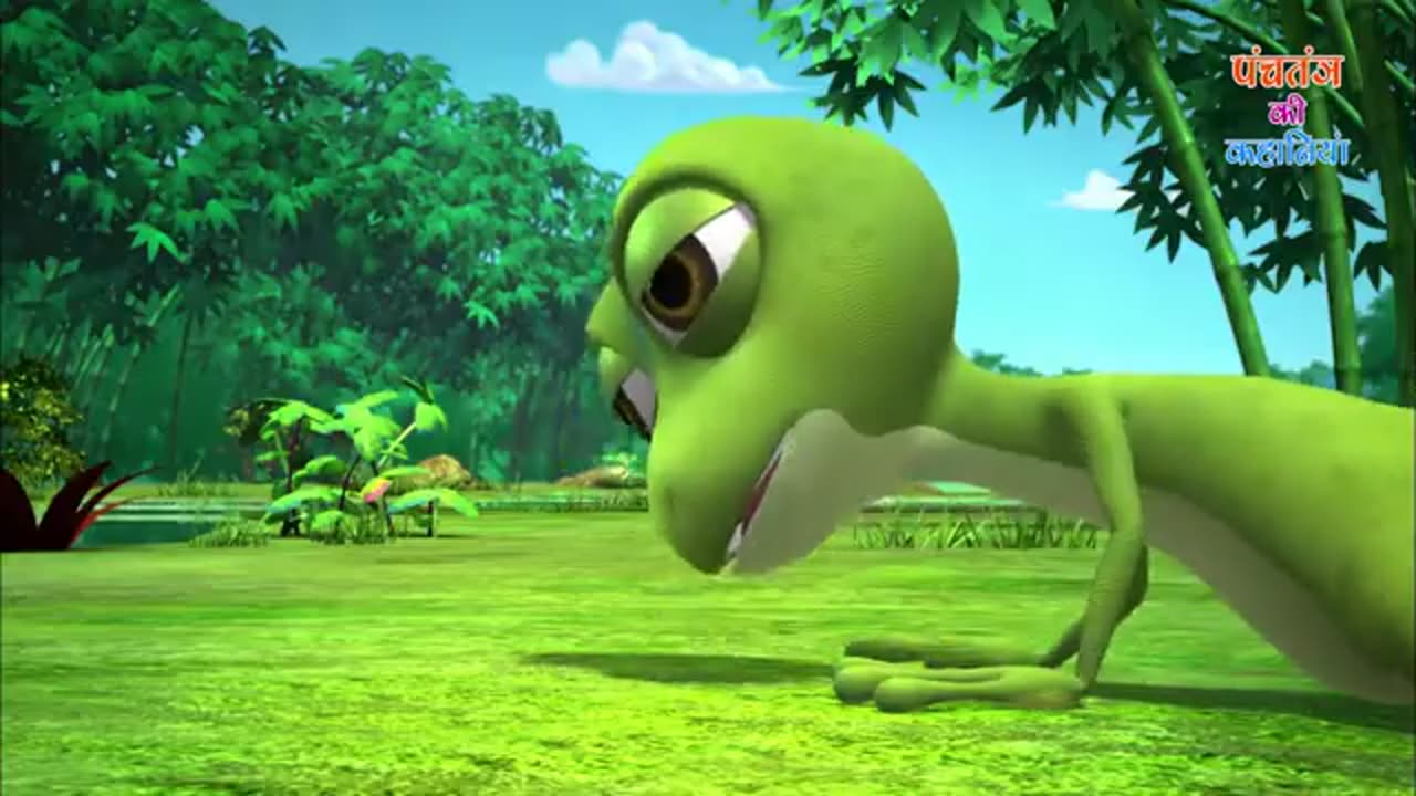 3D Animated Hindi Cartoon Lizard's Tail Full Story - Funny Comedy Stories