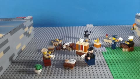 Crossing Lego Trenches