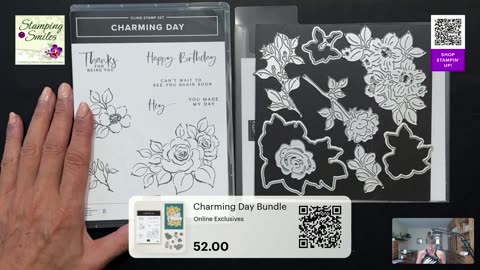 Charming Day Birthday Card Tutorial with Berry Burst Florals