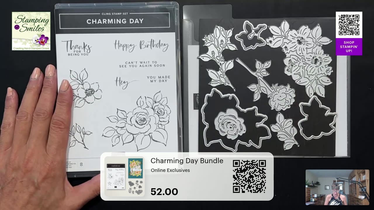 Charming Day Birthday Card Tutorial with Berry Burst Florals