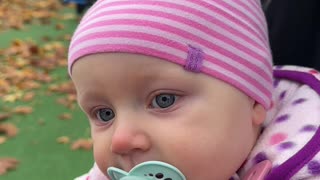 Baby Kayla’s First Playground Visit | Big Smiles Ahead