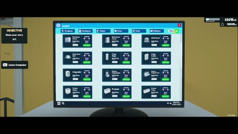 (Run to 100 follows! ) CHILL STREAM 5: Super market sim